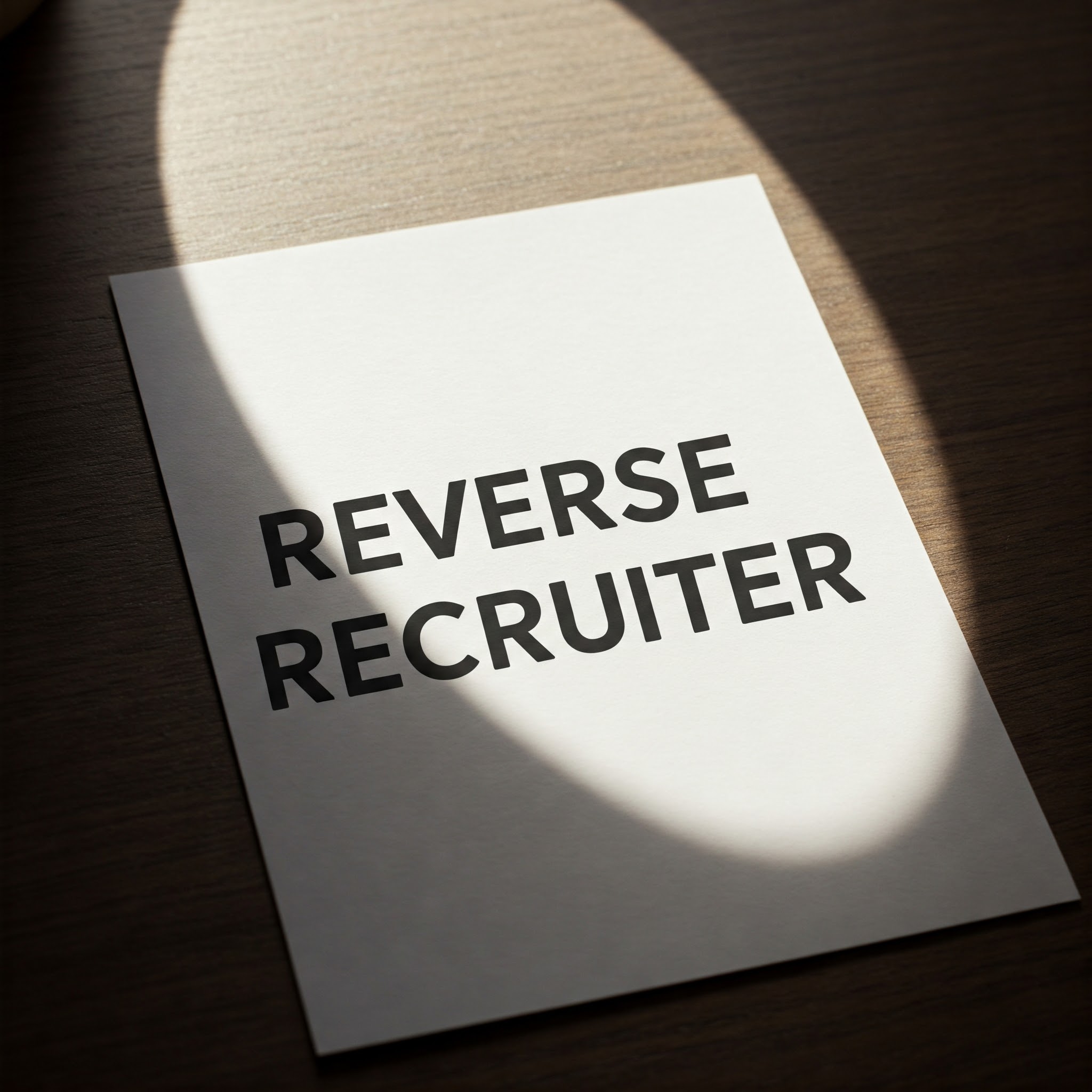 Should a candidate pay a recruiter